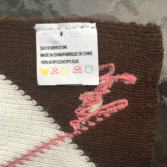 Garage Argyle Scarf - Picture 2 of 3